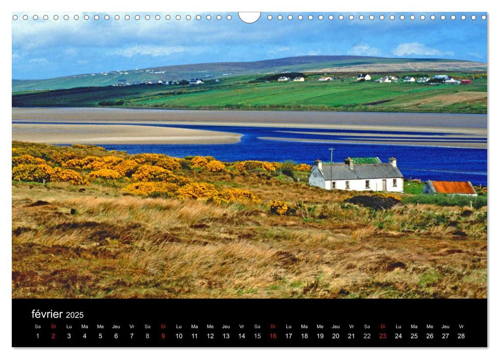 Fugue irlandaise (CALVENDO Calendrier mensuel 2025)