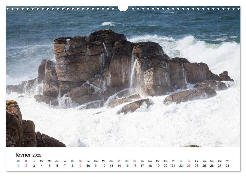 Images de la Côte Sauvage (CALVENDO Calendrier mensuel 2025)