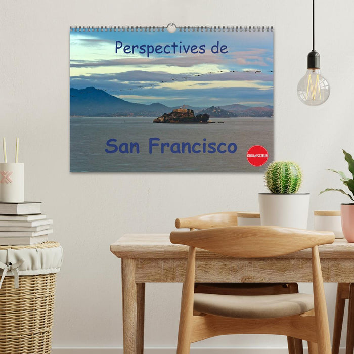 Perspectives de San Francisco (CALVENDO Calendrier mensuel 2025)