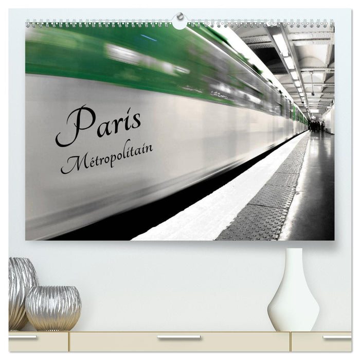 Paris Métropolitain (CALVENDO Calendrier supérieur 2025)