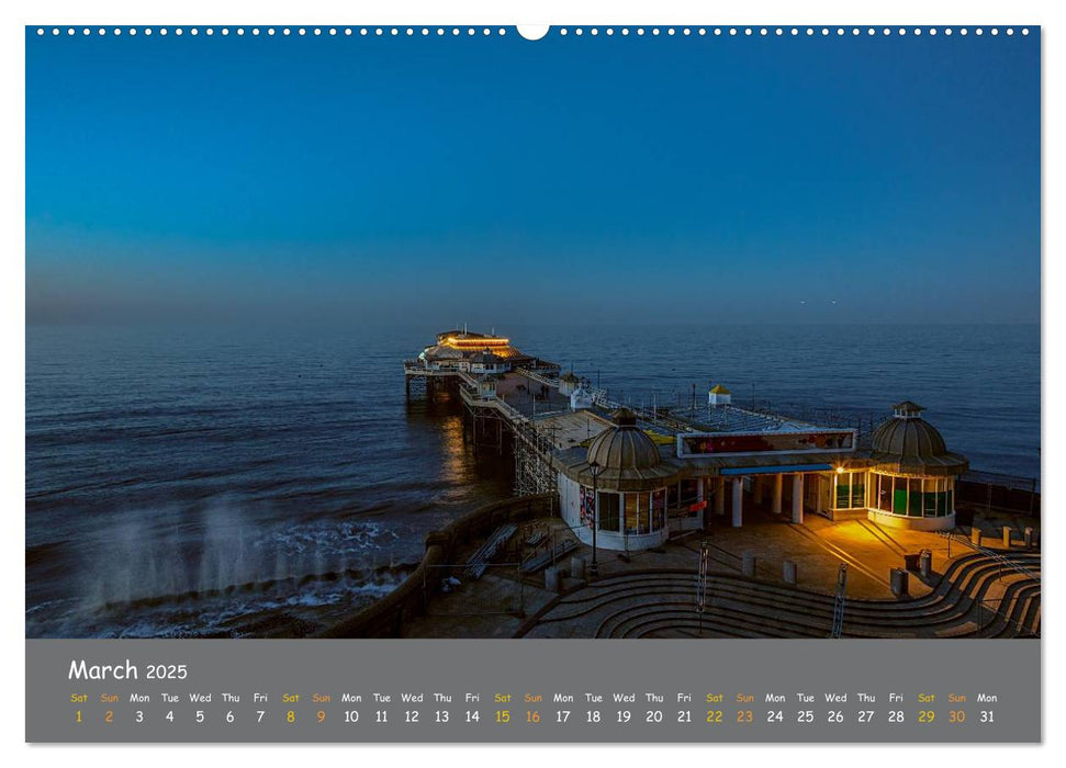 Sand n Sea in Norfolk (CALVENDO Premium-Calendar 2025)