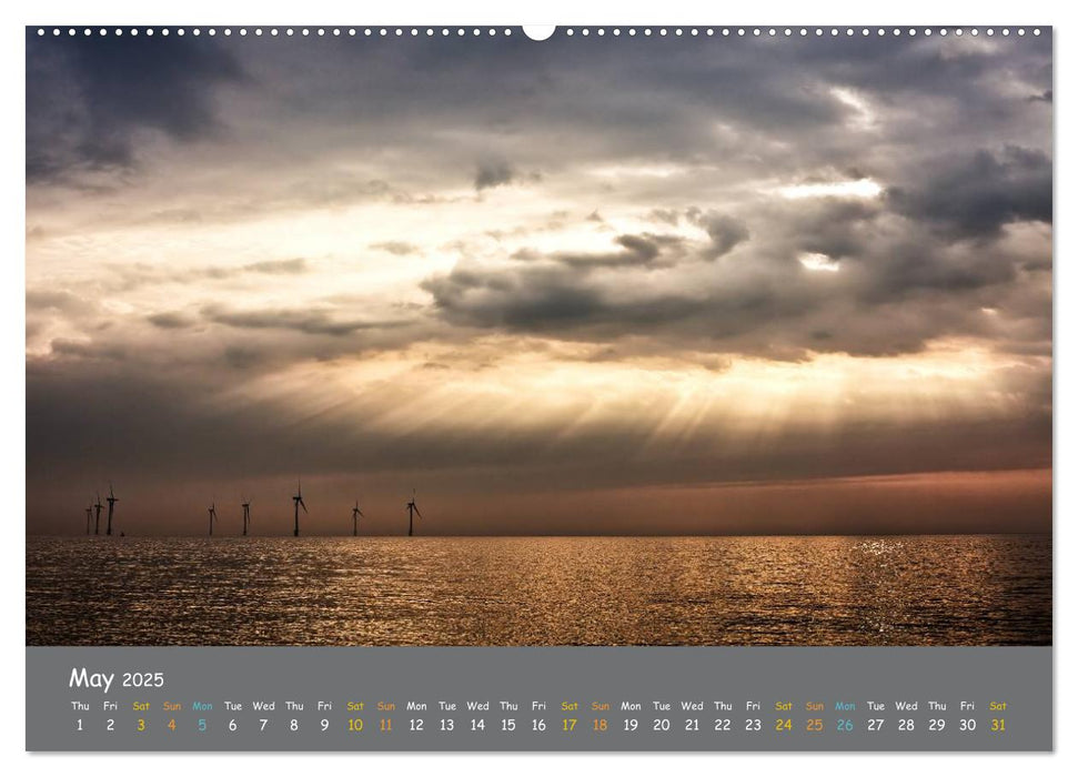 Sand n Sea in Norfolk (CALVENDO Premium-Calendar 2025)