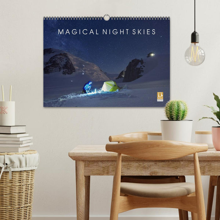 Magical Night Skies (CALVENDO Monthly Calendar 2025)