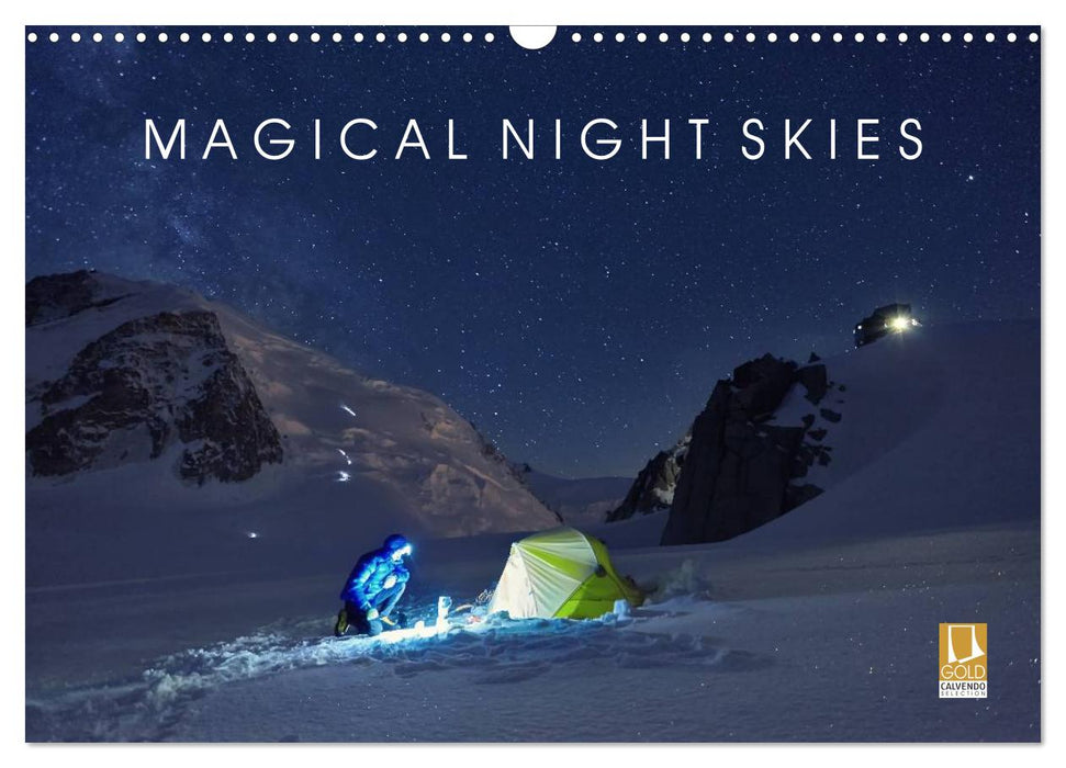 Magical Night Skies (CALVENDO Monthly Calendar 2025)