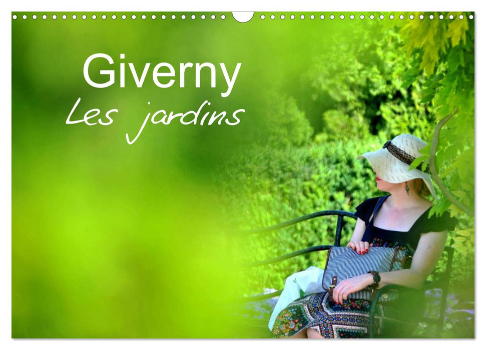 Giverny Les jardins (CALVENDO Calendrier mensuel 2025)