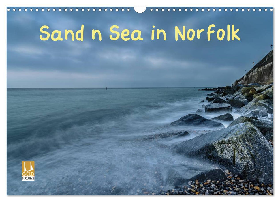 Sand n Sea in Norfolk (CALVENDO Monthly Calendar 2025)