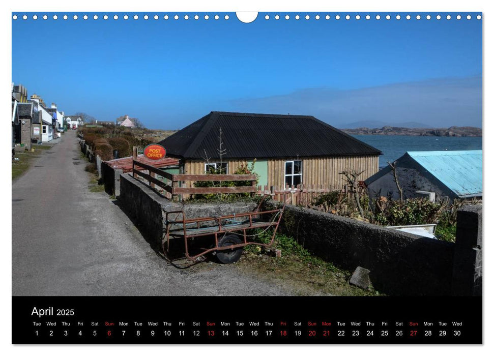 Iona Scotland's Mystical Isle (CALVENDO Monthly Calendar 2025)