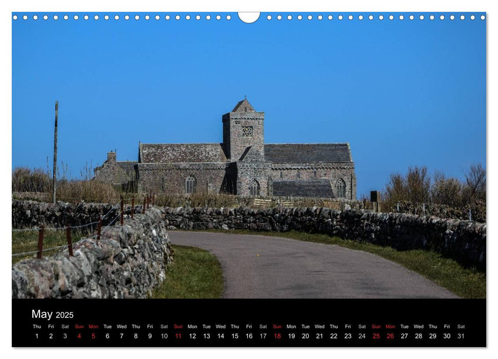 Iona Scotland's Mystical Isle (CALVENDO Monthly Calendar 2025)