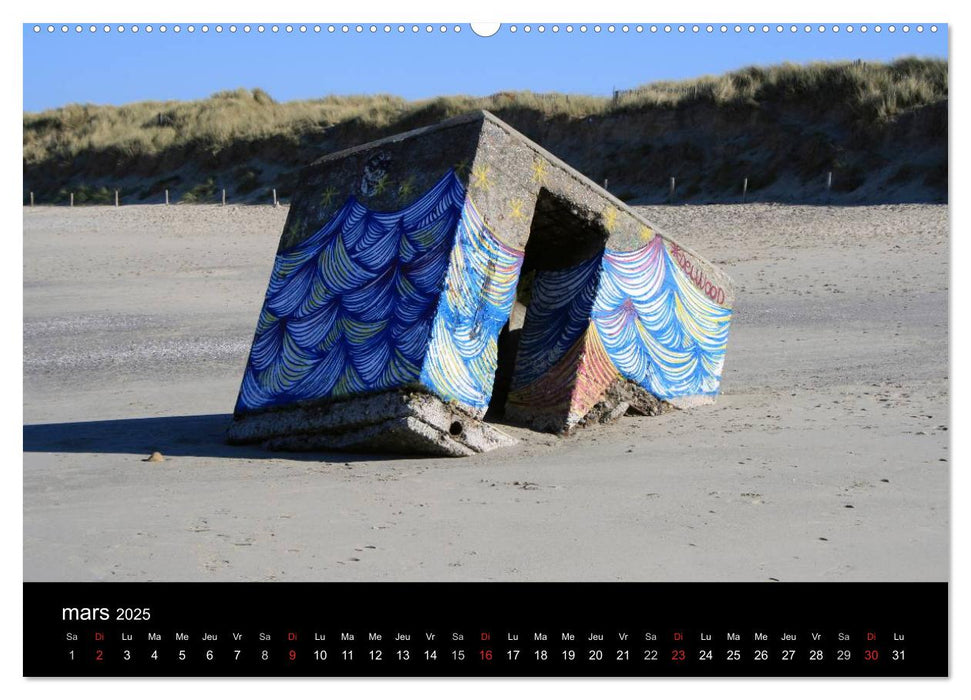 Pointe Bretagne Pays bigouden (CALVENDO Calendrier supérieur 2025)