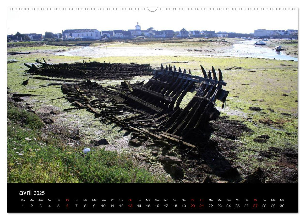 Pointe Bretagne Pays bigouden (CALVENDO Calendrier supérieur 2025)