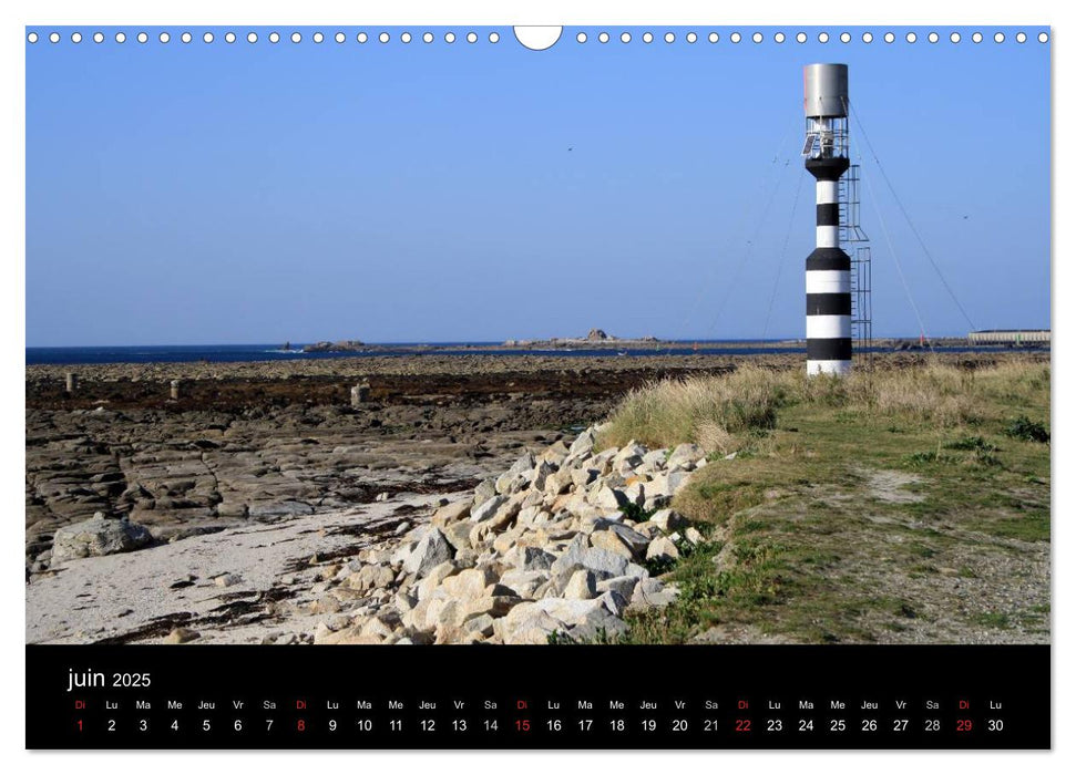 Pointe Bretagne Pays bigouden (CALVENDO Calendrier mensuel 2025)