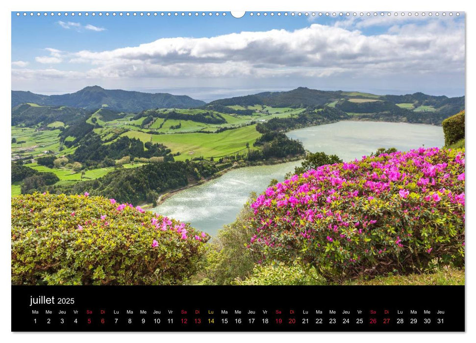 Archipel des Açores (CALVENDO Calendrier supérieur 2025)