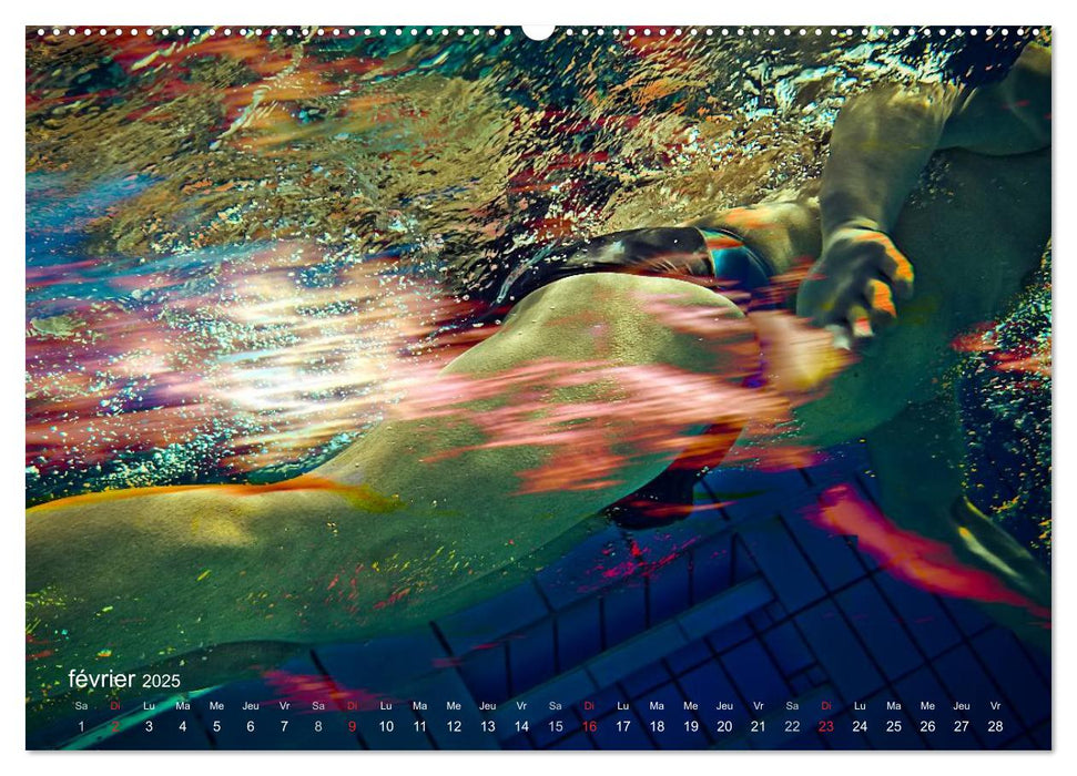 AQUAPASSION (CALVENDO Calendrier supérieur 2025)