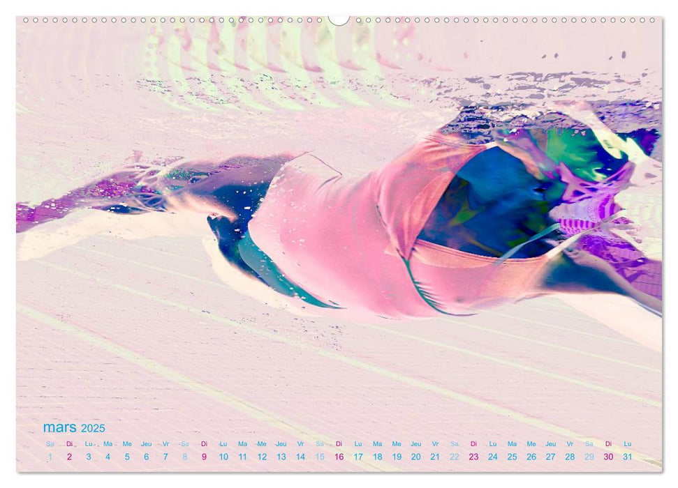 AQUAPASSION (CALVENDO Calendrier supérieur 2025)