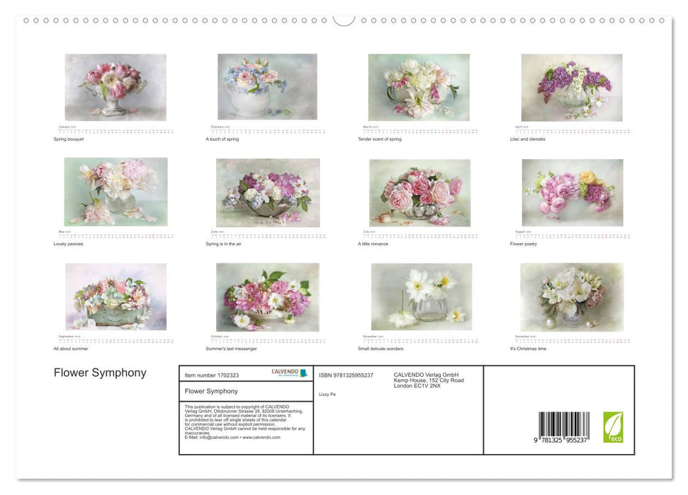 Flower Symphony (CALVENDO Premium-Calendar 2025)