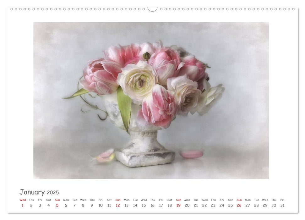 Flower Symphony (CALVENDO Premium-Calendar 2025)