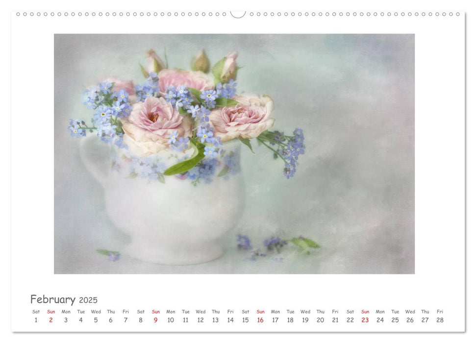 Flower Symphony (CALVENDO Premium-Calendar 2025)