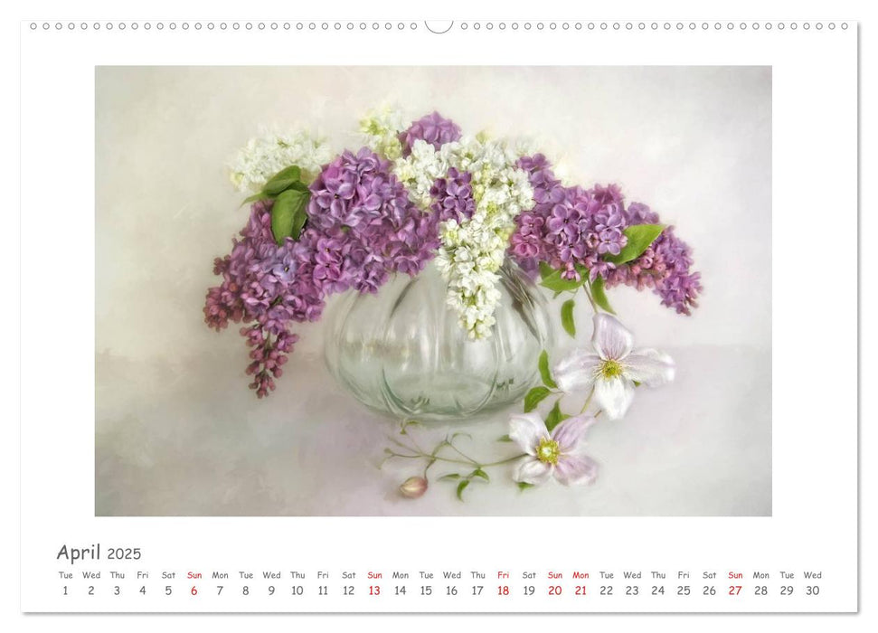 Flower Symphony (CALVENDO Premium-Calendar 2025)