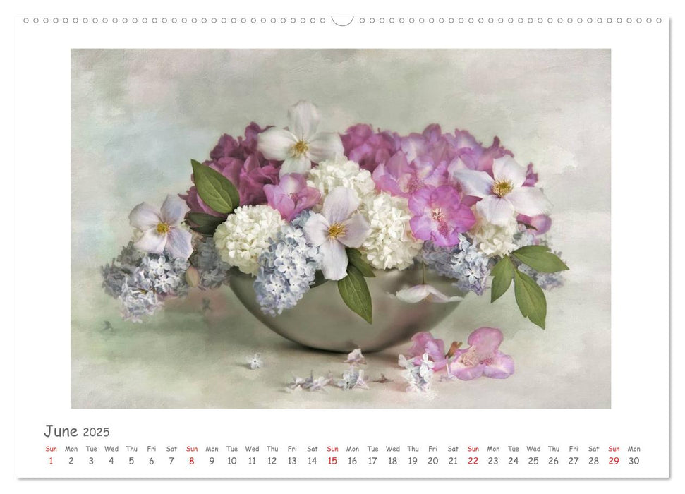 Flower Symphony (CALVENDO Premium-Calendar 2025)