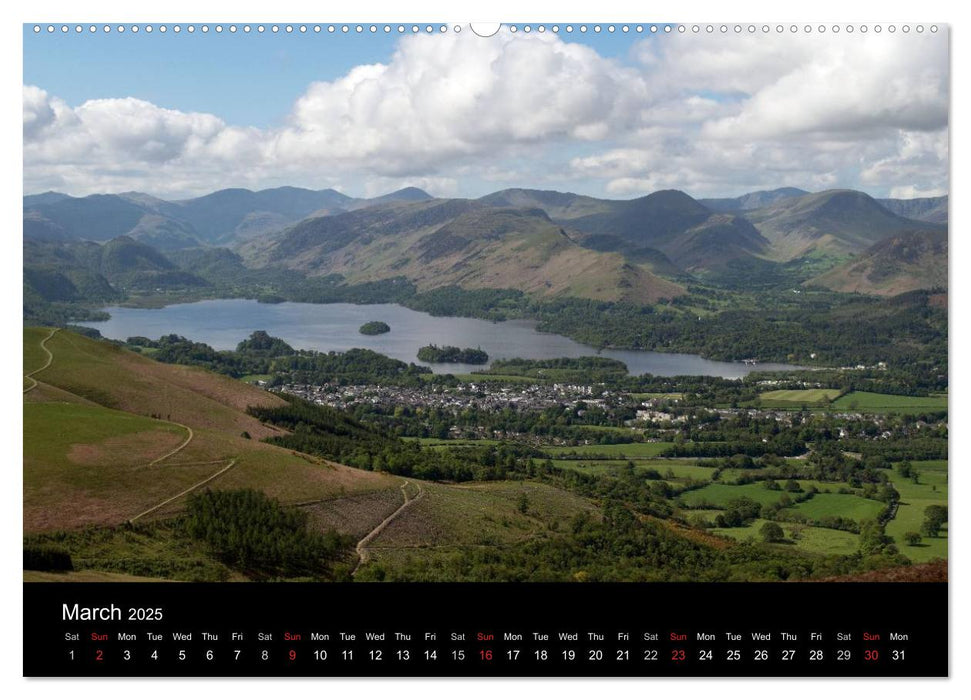 The English Lake District (CALVENDO Premium-Calendar 2025)