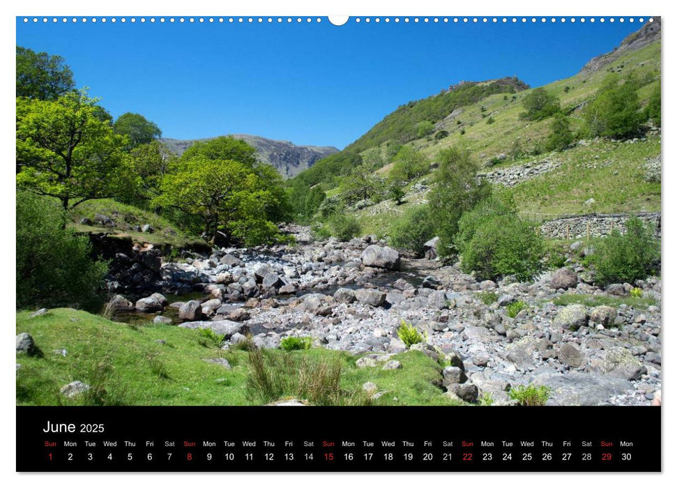 The English Lake District (CALVENDO Premium-Calendar 2025)