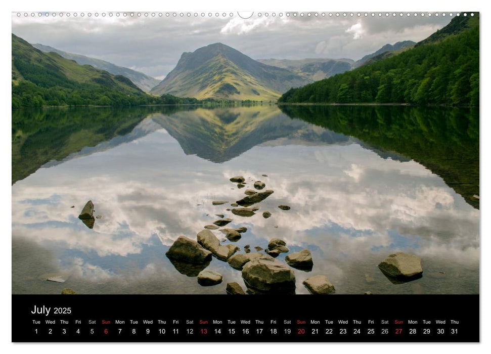 The English Lake District (CALVENDO Premium-Calendar 2025)