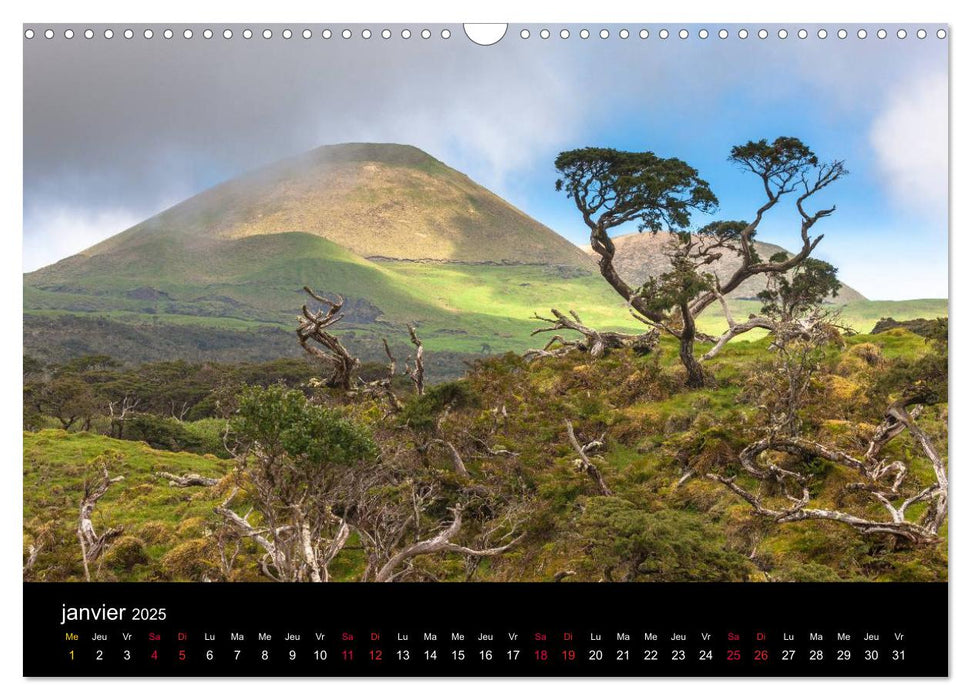 Archipel des Açores (CALVENDO Calendrier mensuel 2025)