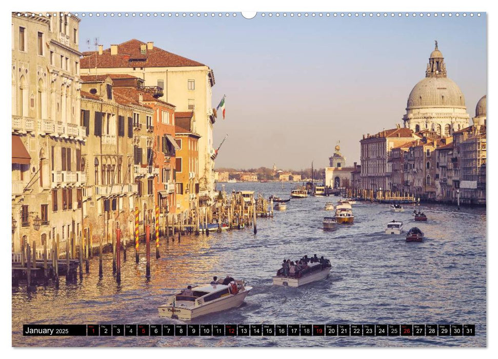 Venice Day and Night (CALVENDO Premium-Calendar 2025)