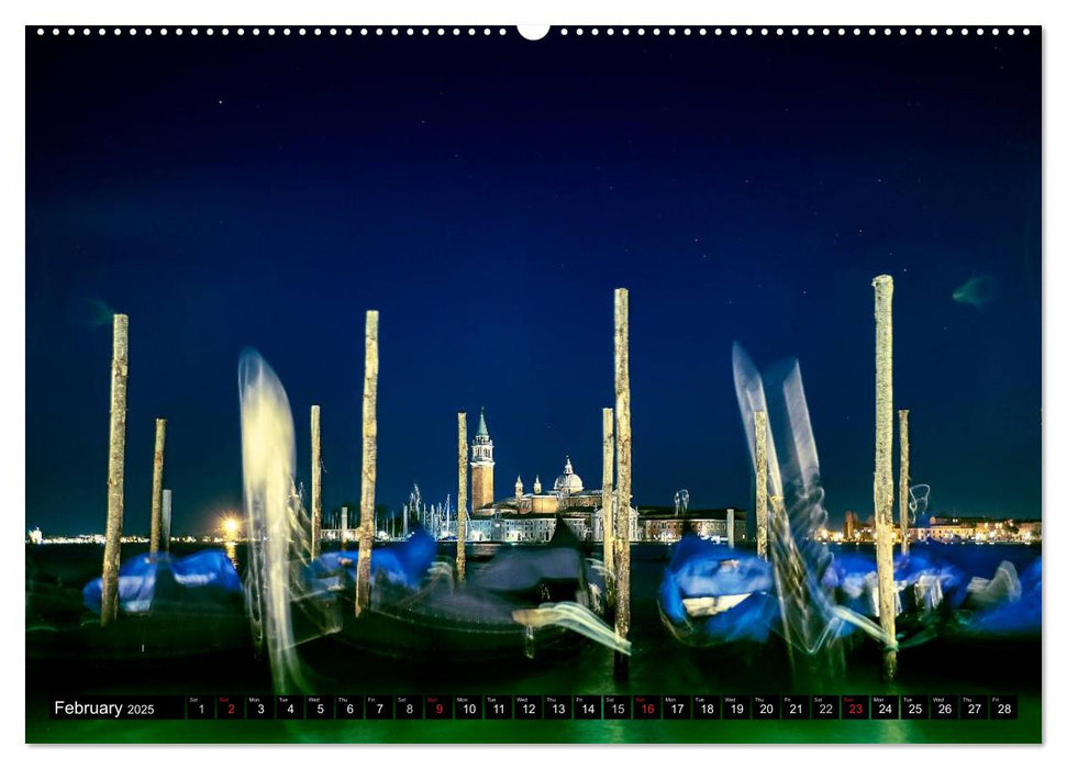 Venice Day and Night (CALVENDO Premium-Calendar 2025)