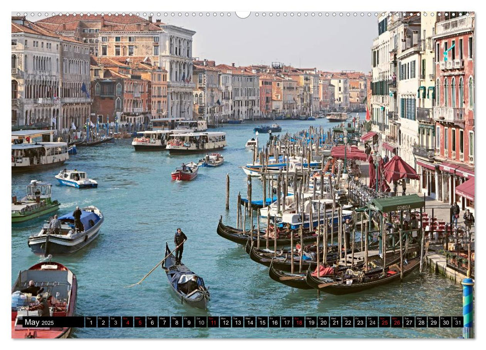 Venice Day and Night (CALVENDO Premium-Calendar 2025)