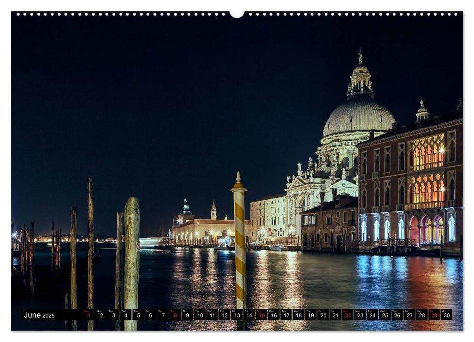 Venice Day and Night (CALVENDO Premium-Calendar 2025)