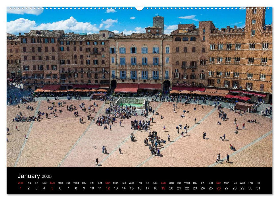 Scenes of Italy Florence Siena Venice (CALVENDO Premium-Calendar 2025)