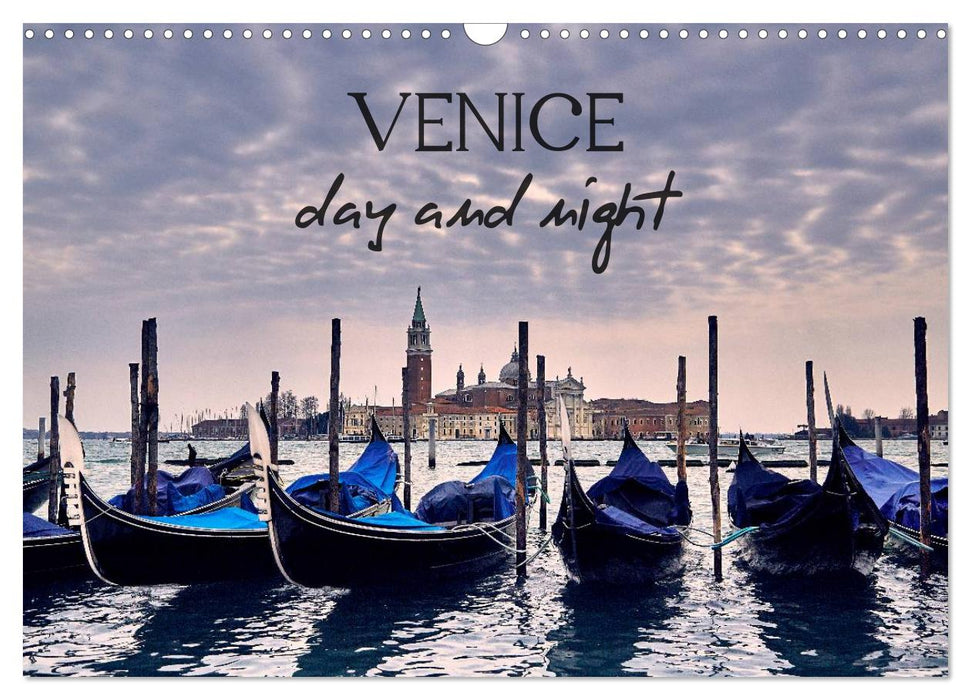 Venice Day and Night (CALVENDO Monthly Calendar 2025)