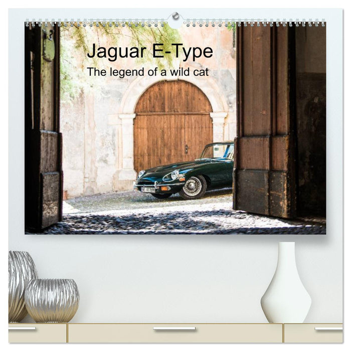 Jaguar E-Type (CALVENDO Premium-Calendar 2025)