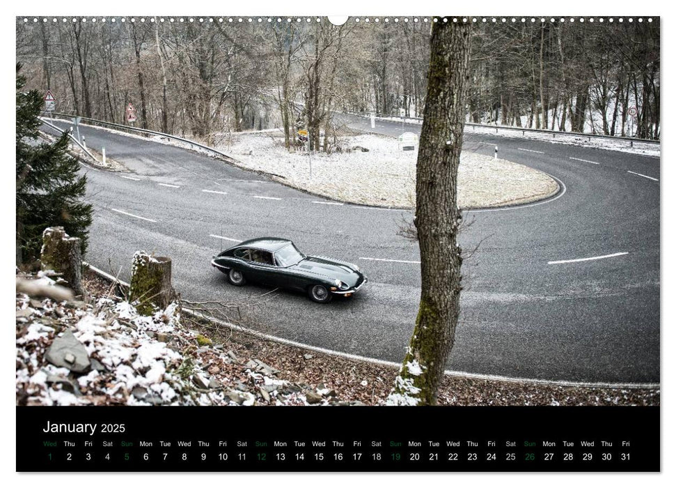 Jaguar E-Type (CALVENDO Premium-Calendar 2025)