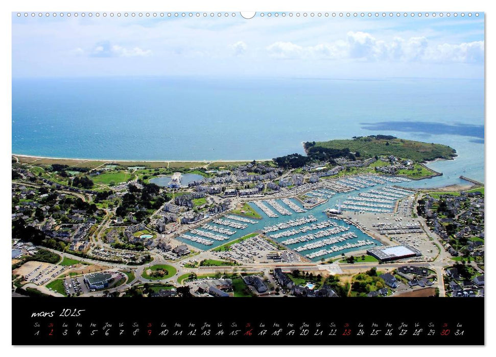 Le Morbihan entre terre et mer (CALVENDO Calendrier supérieur 2025)