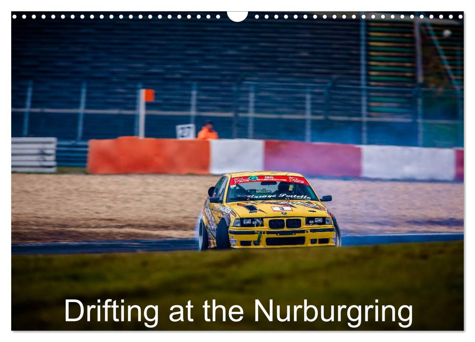 Drifting at the Nurburgring (CALVENDO Monthly Calendar 2025)