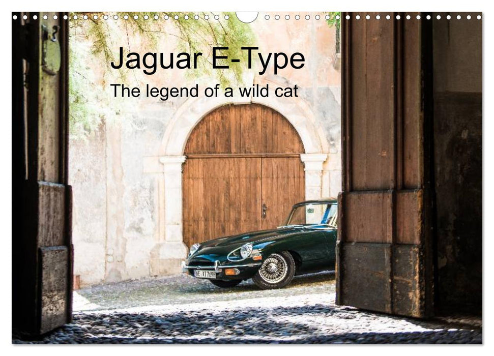 Jaguar E-Type (CALVENDO Monthly Calendar 2025)