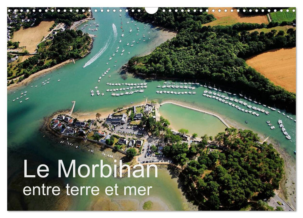 Le Morbihan entre terre et mer (CALVENDO Calendrier mensuel 2025)