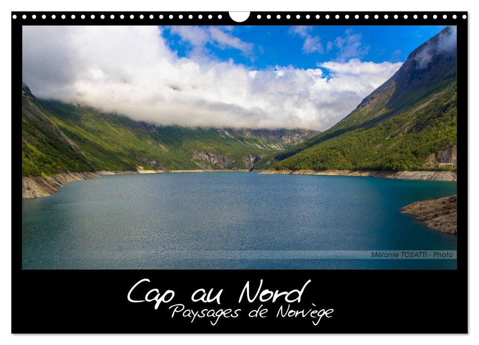 Cap au Nord - Paysages de Norvège (CALVENDO Calendrier mensuel 2025)