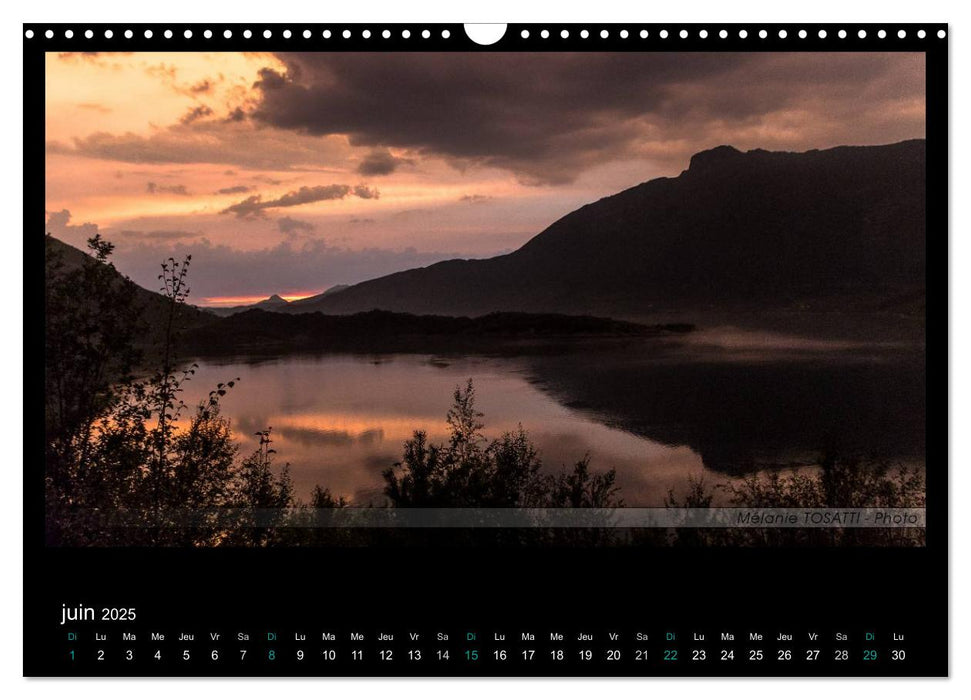 Cap au Nord - Paysages de Norvège (CALVENDO Calendrier mensuel 2025)