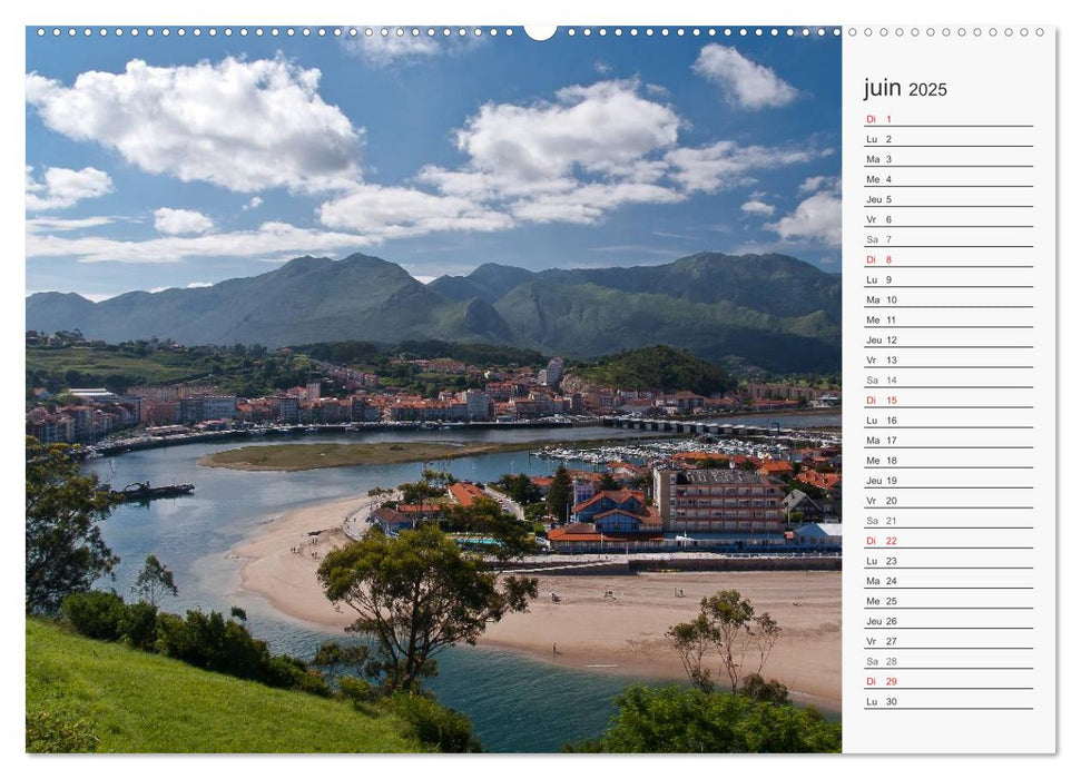 Le Nord de l'Espagne (CALVENDO Calendrier supérieur 2025)