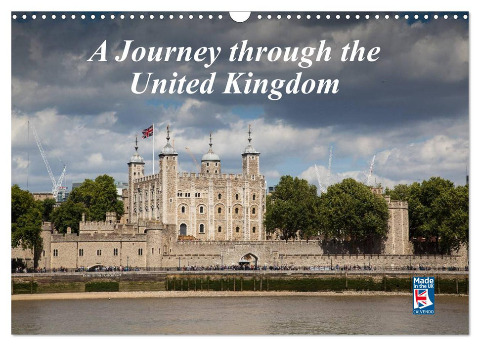 A Journey through the United Kingdom (CALVENDO Monthly Calendar 2025)