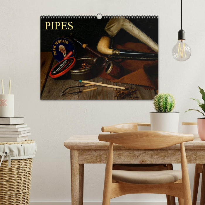 Pipes (CALVENDO Monthly Calendar 2025)