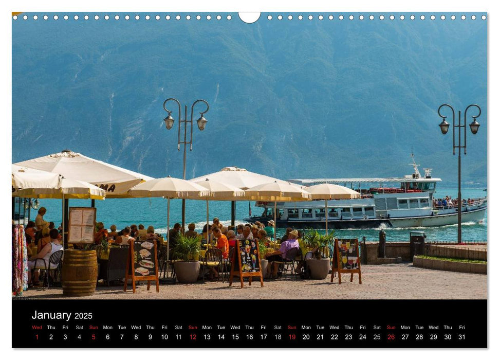 Lake Garda Italy (CALVENDO Monthly Calendar 2025)