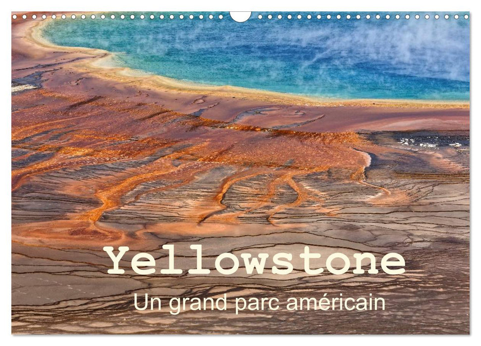 Yellowstone Un grand parc américain (CALVENDO Calendrier mensuel 2025)