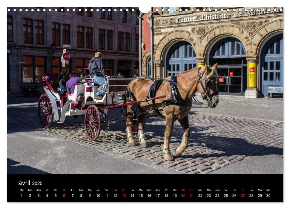 MONTRÉAL (CALVENDO Calendrier mensuel 2025)