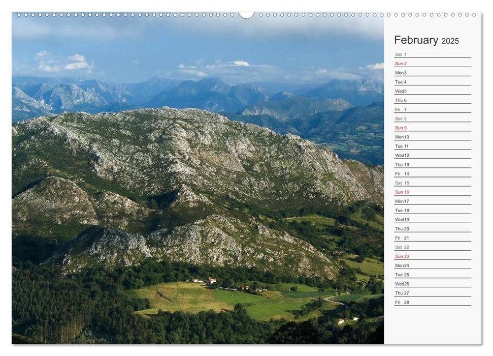 Northwestern Spain (CALVENDO Premium-Calendar 2025)