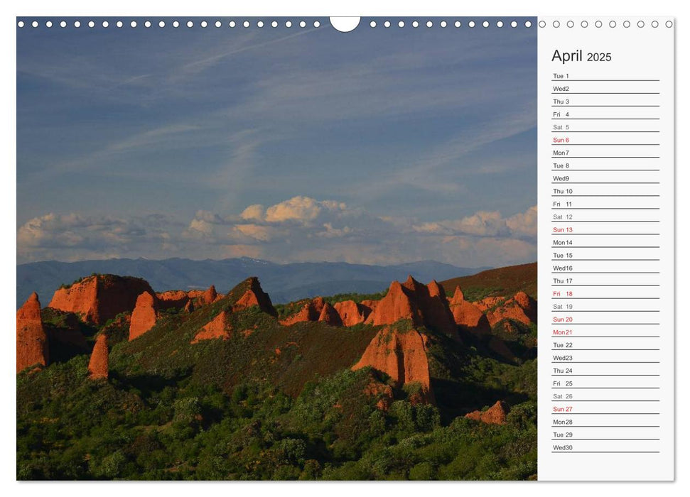 Northwestern Spain (CALVENDO Monthly Calendar 2025)