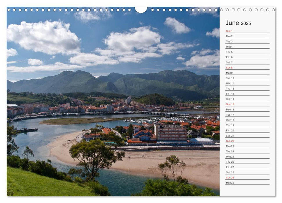 Northwestern Spain (CALVENDO Monthly Calendar 2025)